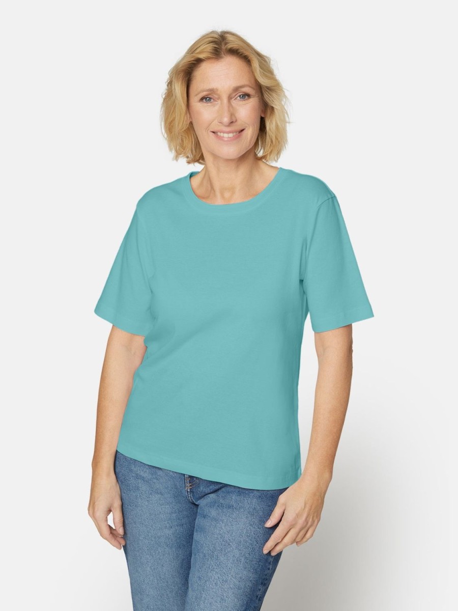 Toj Brandtex | T-Shirt Turquoise Blue