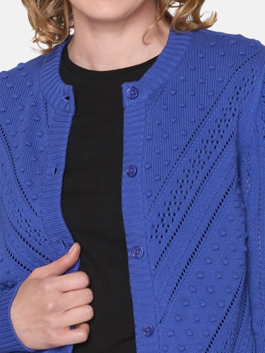 Toj Brandtex | Strik Cardigan Bla