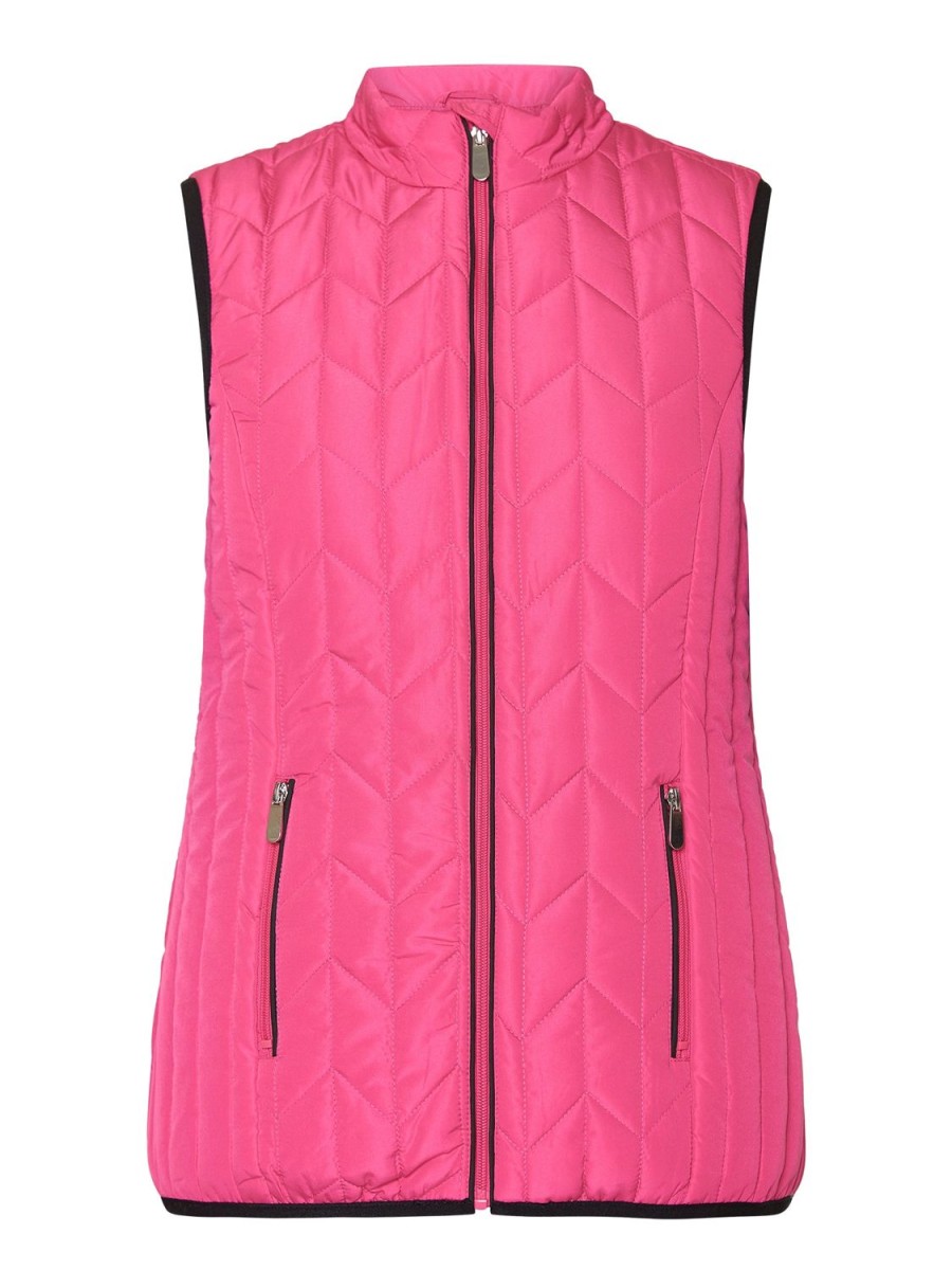 Toj Brandtex | Quiltet Vest Pink