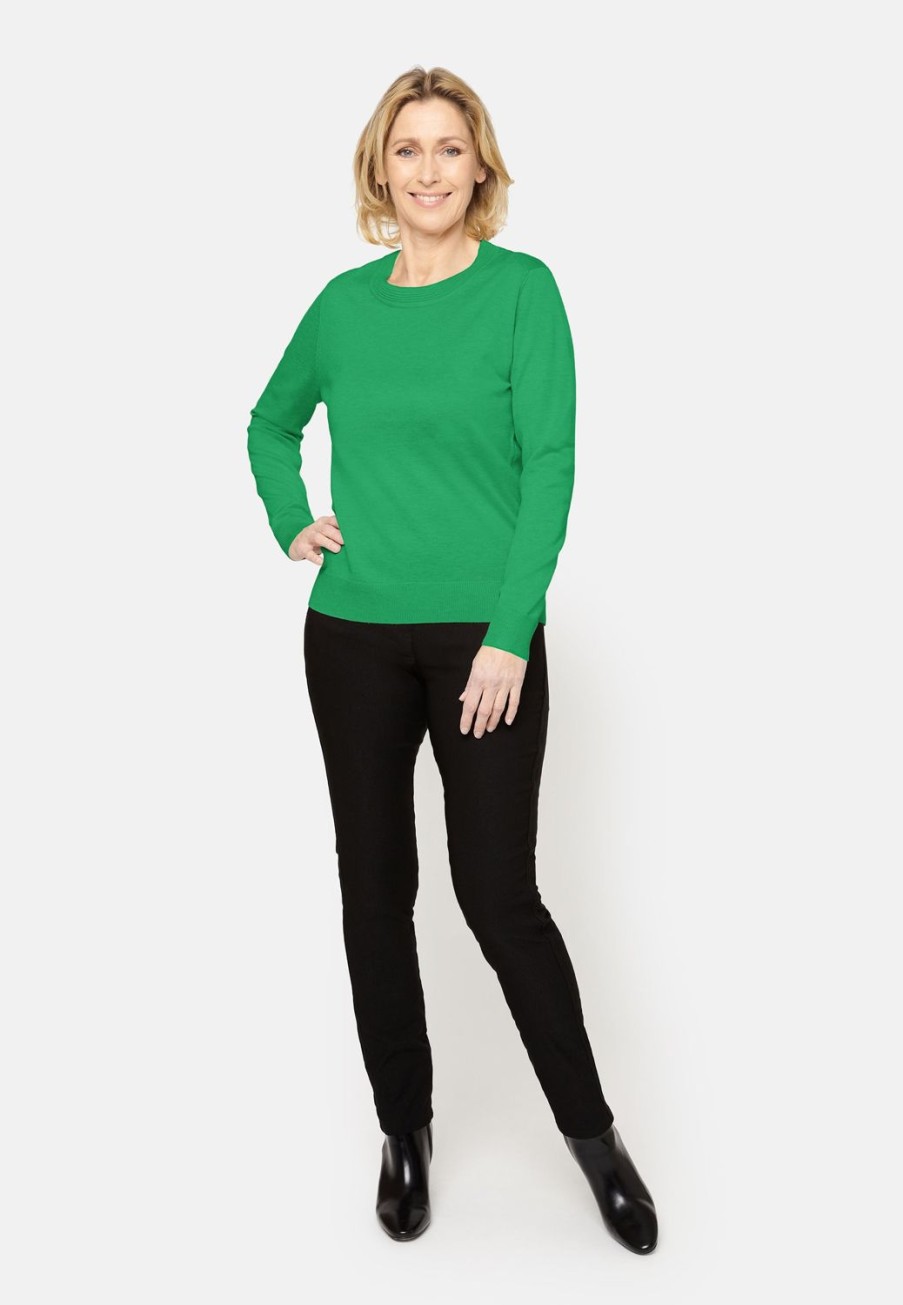 Toj Brandtex | Pullover O-Hals Bright Green