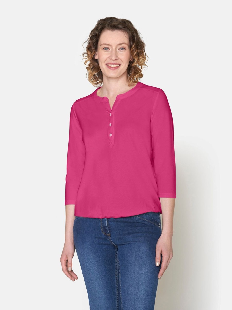 Toj Brandtex | T-Shirt Med 3/4 Aermer Pink