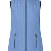 Toj Brandtex | Quiltet Vest Sky Blue