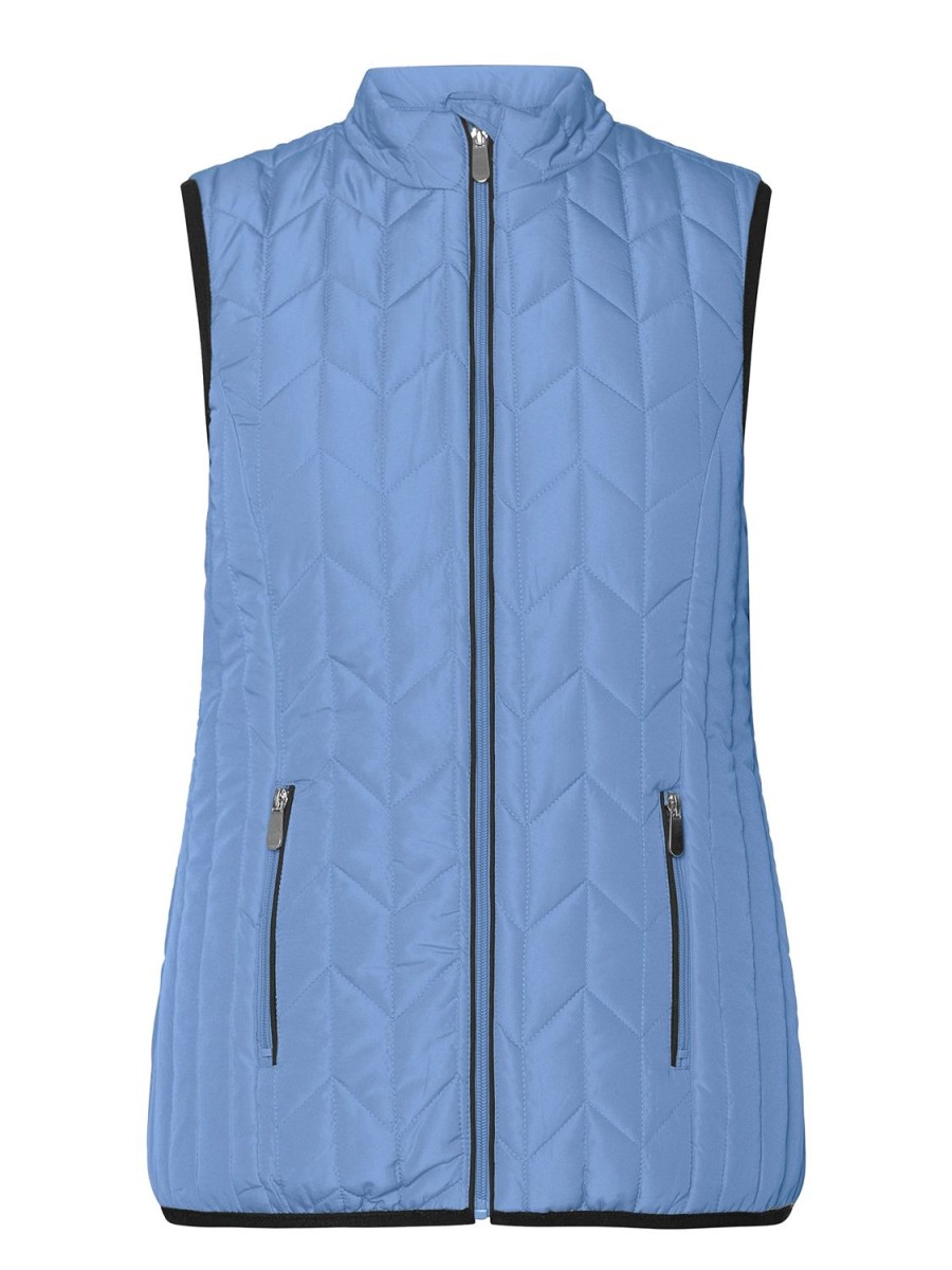 Toj Brandtex | Quiltet Vest Sky Blue