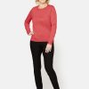 Toj Brandtex | Pullover O-Hals Coral