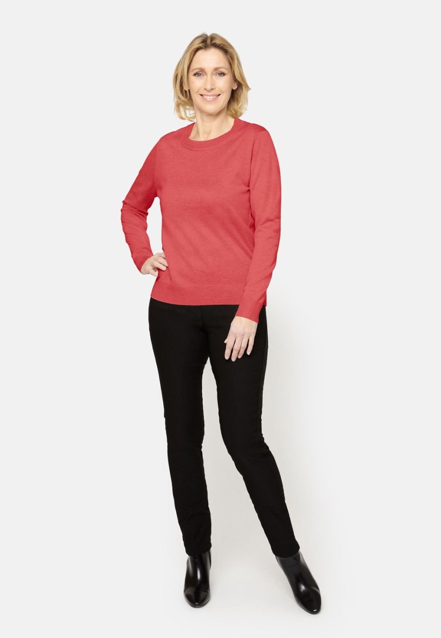 Toj Brandtex | Pullover O-Hals Coral