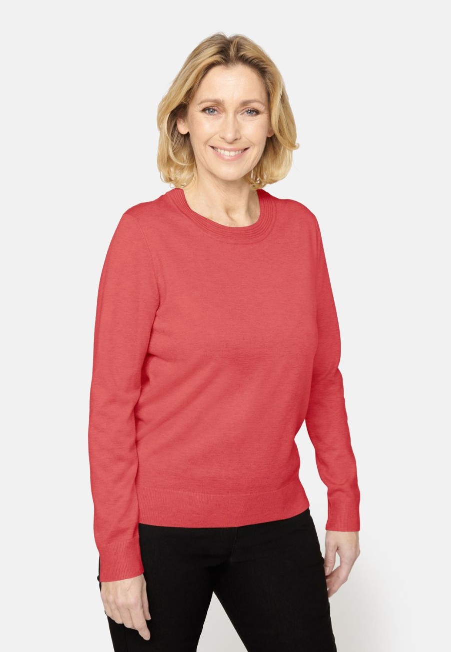 Toj Brandtex | Pullover O-Hals Coral