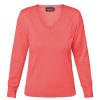 Toj Brandtex | Pullover Med V-Hals Coral