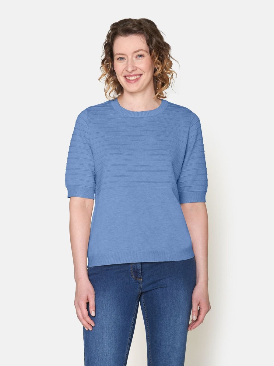 Toj Brandtex | Strik Pullover Bla