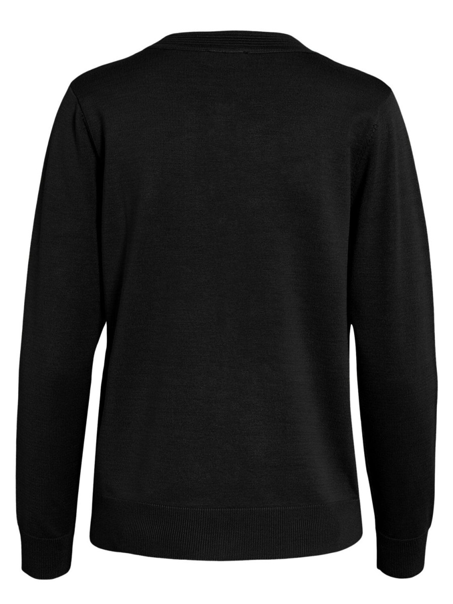 Toj Brandtex | Cardigan Med Lomme Black