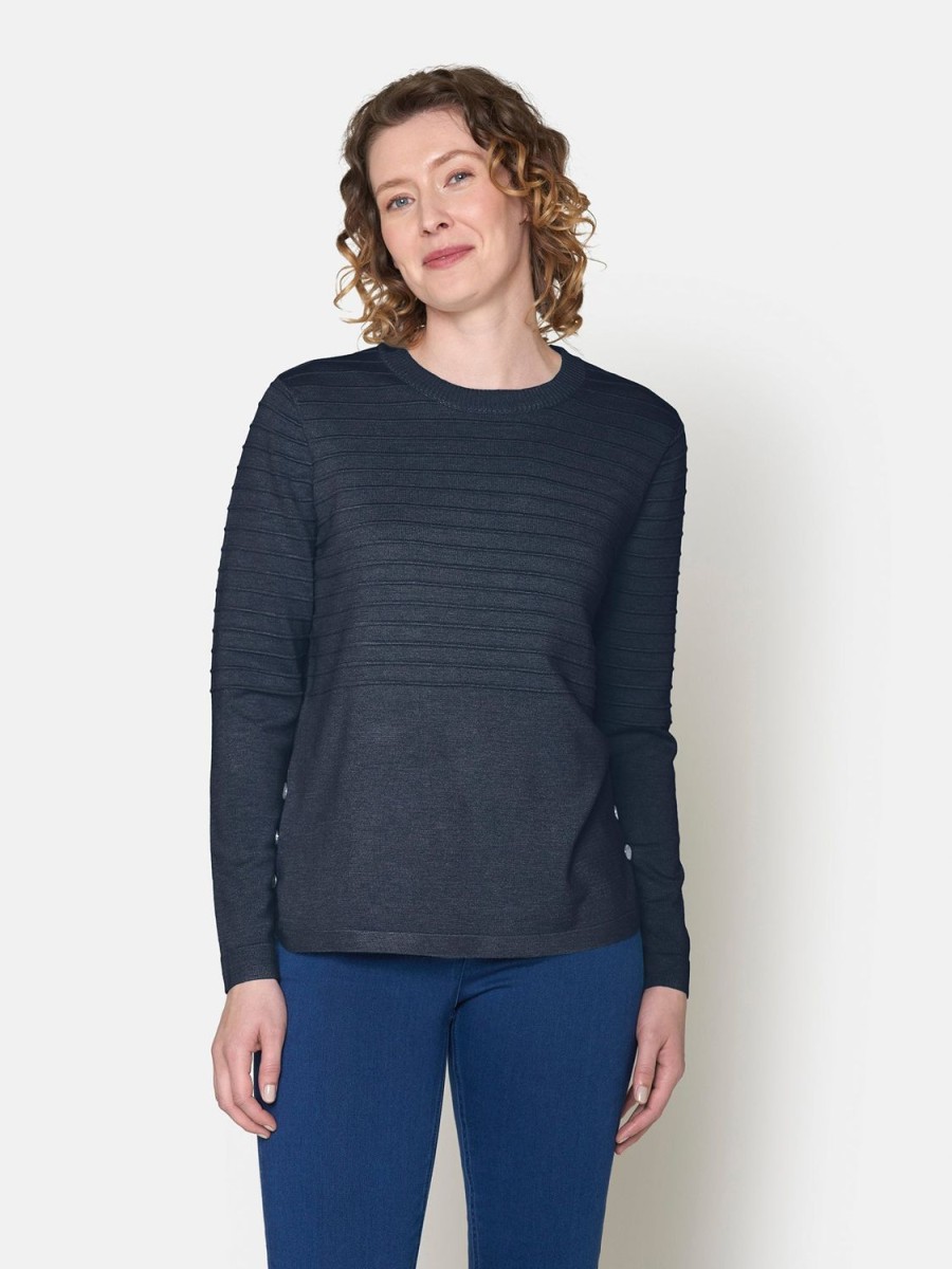 Toj Brandtex | Strik Pullover Navy