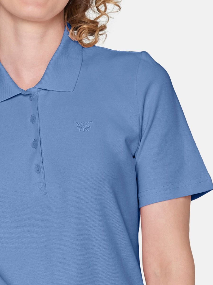 Toj Brandtex | Polo-T-Shirt Bla