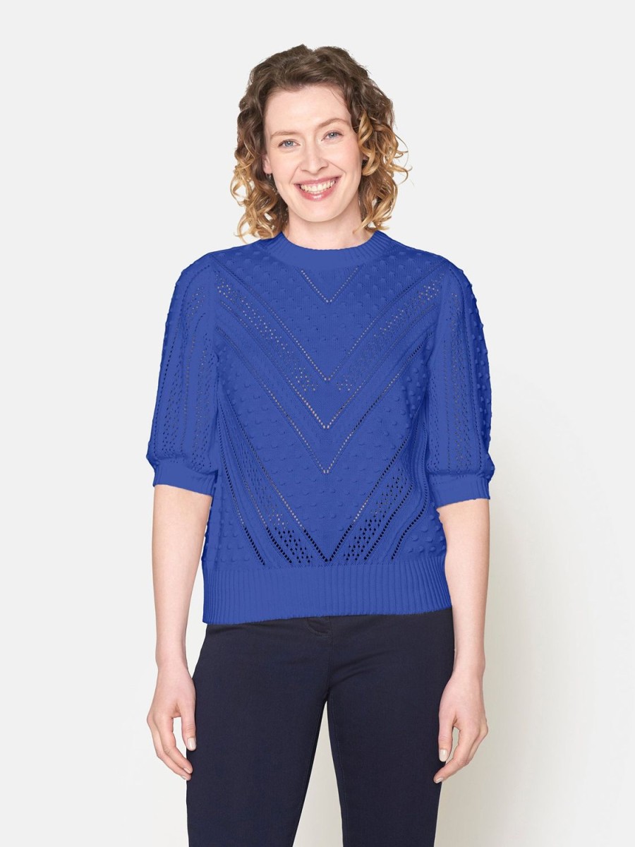 Toj Brandtex | Strik Pullover Bla