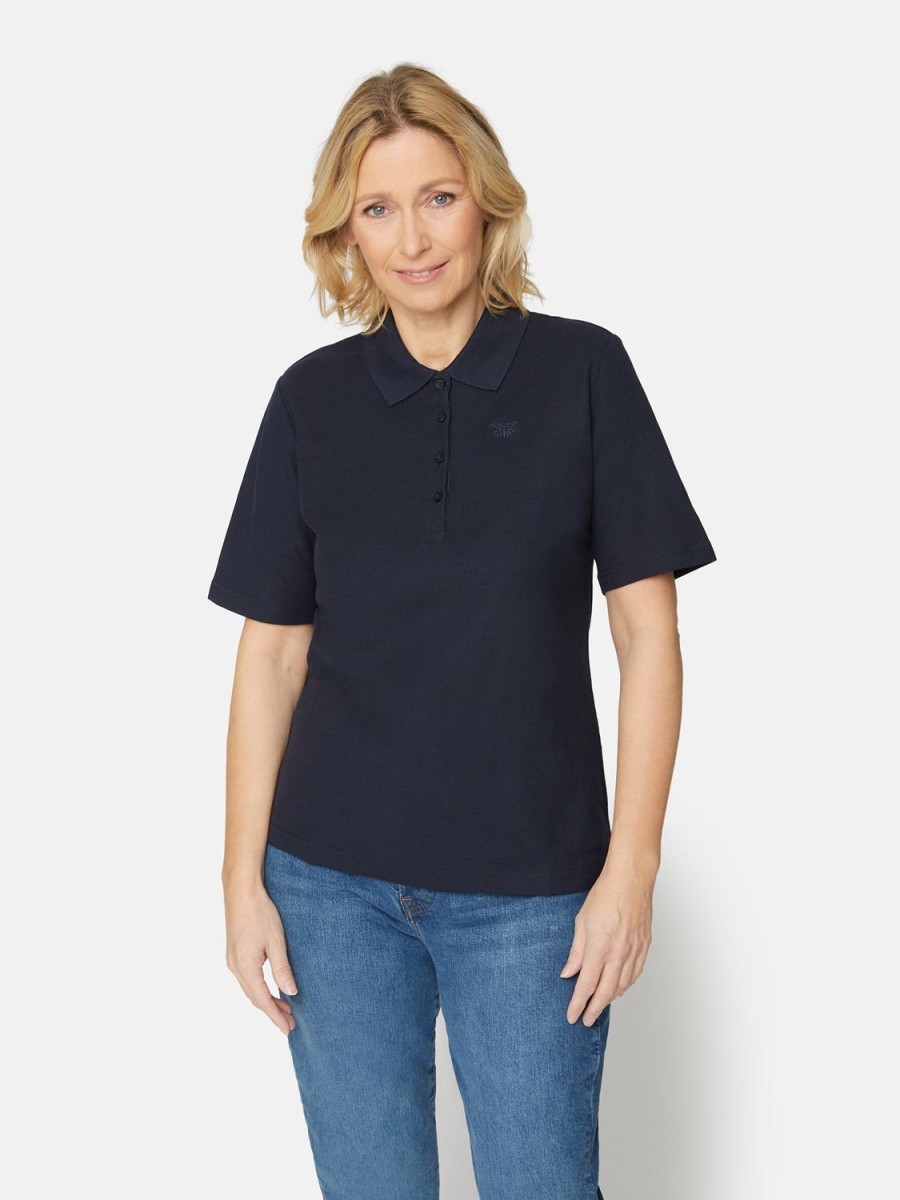 Toj Brandtex | Polo-T-Shirt Midnight Blue