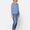 Toj Brandtex | Cardigan Med Lomme Serenity Blue