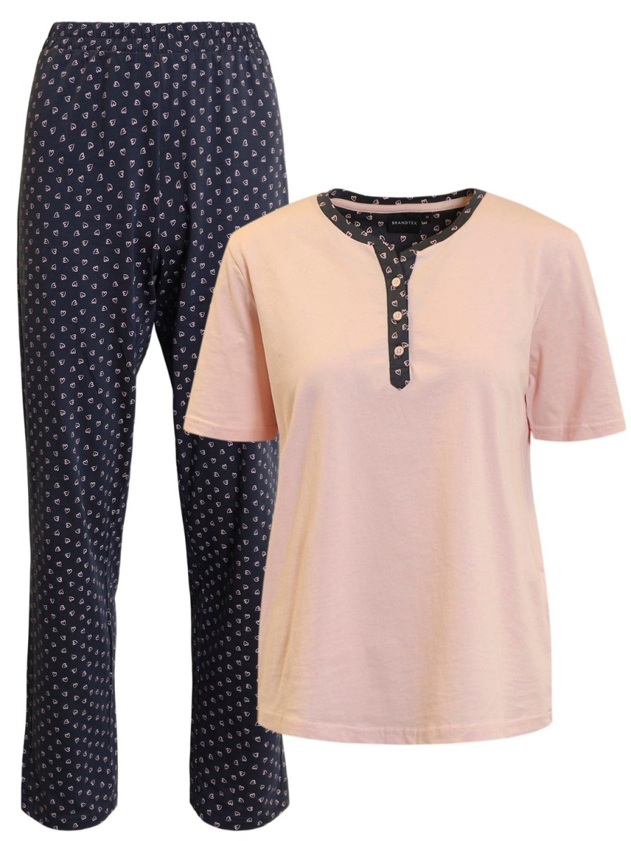 Toj Brandtex | Pyjamas Rosa/Gra